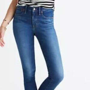 Madewell 9-inch, High-Rise Skinny Jeans, Size 26